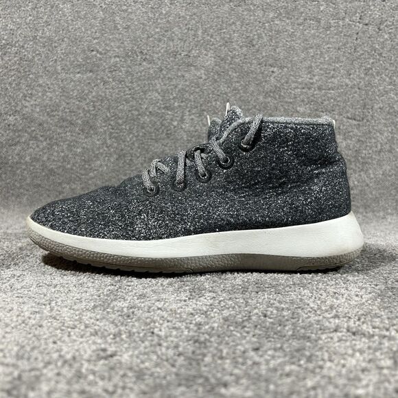 Allbirds WRU Wool Runner Up Mizzle Gray Mid Top Running Shoes Women's Size 11 - Picture 5 of 11